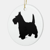 Scottie Dog Ornament (Links)