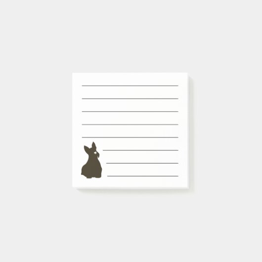 Scottie Dog Post-it® notes (Voorkant)