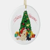 Scottie Dogs Ornement (Droite)