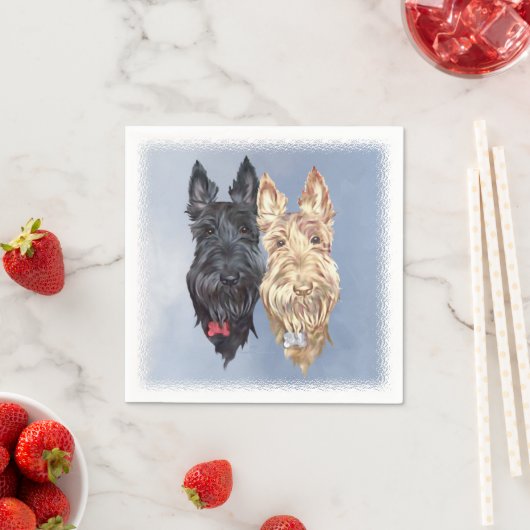 Scottie Dogs Servetten (Insitu)