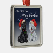 Scottie en Westie Ornament (Rechts)