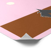 Scottie Gal Walking Poster (Hoek)