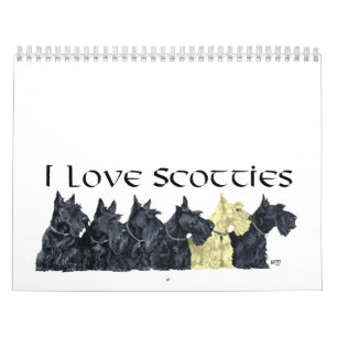 Scottie Hond Kalender