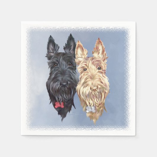 Scottie Honden Servetten (Voorkant)