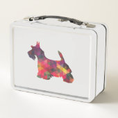 Scottie Hondenras Geo Silhouette Multi (Achterkant)