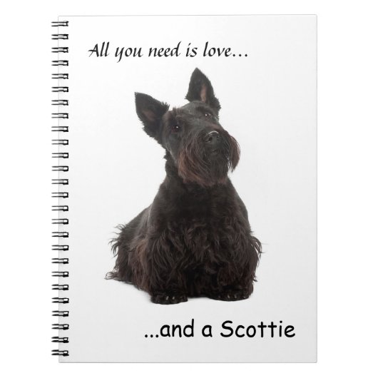 Scottie Love Carnet (Devant)
