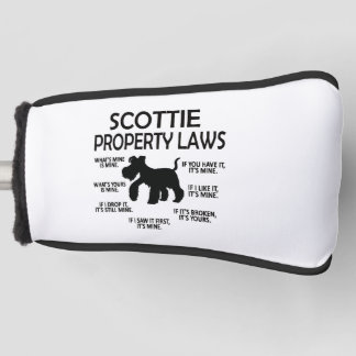 Scottie Lover Scottish Terrier Owner Scottie Mom Golfheadcover