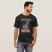 Scottie Mam Dog Eigenaar Scottish Terrier 2 T-shirt (Voorkant volledig)