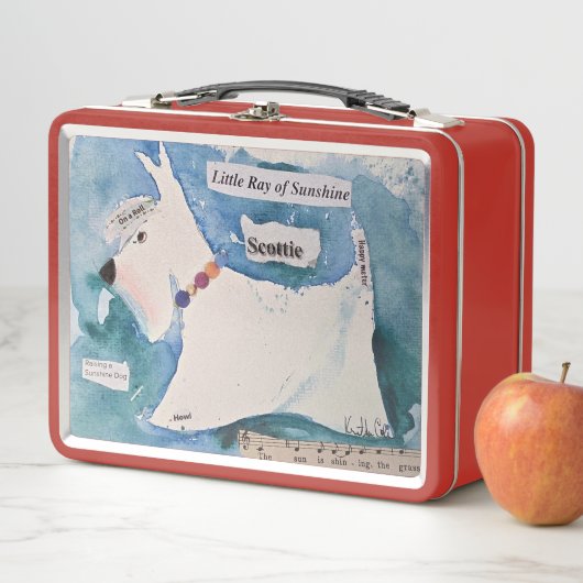 Scottie Metal Lunchbox (En situation)