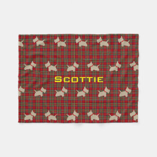 Scottie No. 8 Wheaten Fleece Deken