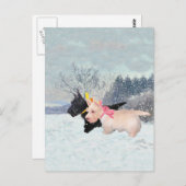 Scottie Pups Briefkaart (Voorkant / Achterkant)