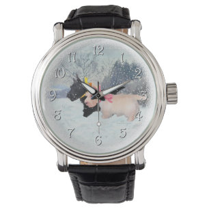 Scottie Pups Horloge