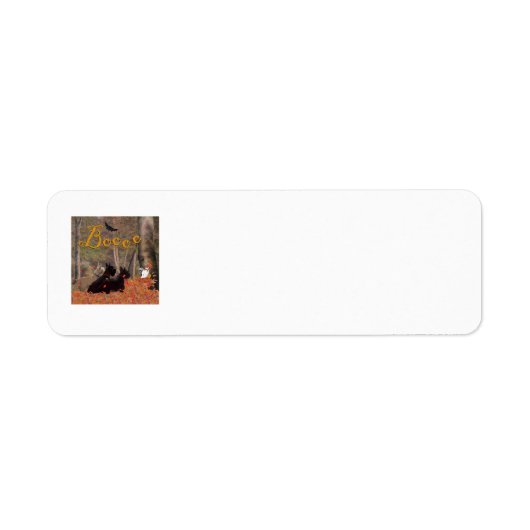 SCOTTIE Return Address Labels (Voorkant)