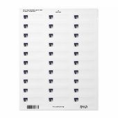 SCOTTIE Return Address Labels (Full Sheet)