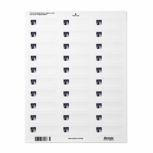 SCOTTIE Return Address Labels (Full Sheet)
