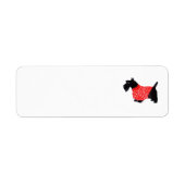 SCOTTIE Return Address Labels (Voorkant)
