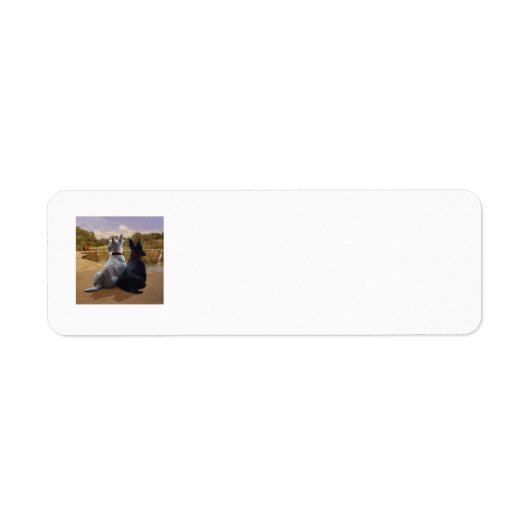 SCOTTIE Return Address Labels (Voorkant)