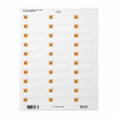 SCOTTIE Return Address Labels (Full Sheet)