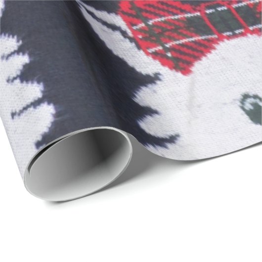 scottie scottish shier dog plaid wrapper paper cadeaupapier (Rol Hoek)