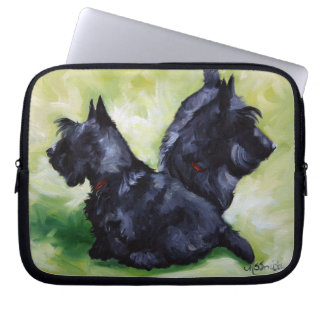 Scottie Scottish Terrier Dog Laptop Hoesje Sleeve