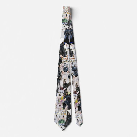 Scottie Tie Stropdas (Voorkant)