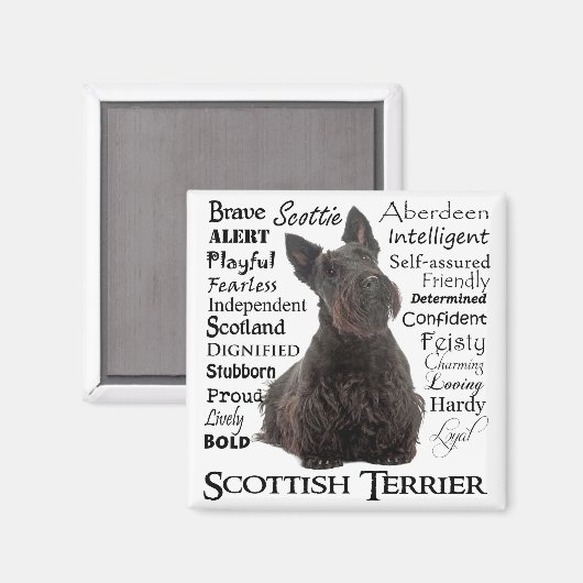 Scottie Traits Magnet (Recto/Verso)