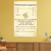 Scottie Vitameatavegamin Canvas Afdruk (Insitu (Woonkamer))