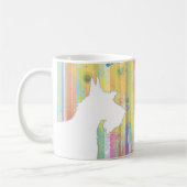 Scottie Waterverf Silhouette Mok (Links)