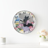 Scottie & Westie Klok (Huis)