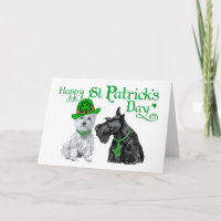Scottie & Westie St. Paddy's Day