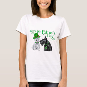 Scottie & Westie St. Paddy's Day T-shirt