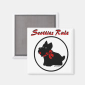 Scotties Rule Magnet (Recto/Verso)