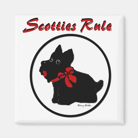 Scotties Rule Magnet (Devant)