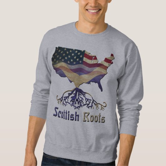 Scottish American Roots Sweatshirt (Voorkant)