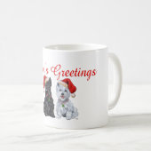 Scottish and West Highland White Terrier Mug (Devant droit)