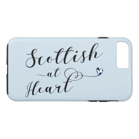 Scottish at Heart Cell Phone Case (Achterkant (Horizontaal))
