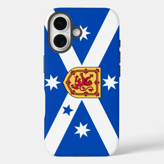 Scottish Australian (vlag voor erfgoed) Case-Mate iPhone Case (Achterkant)