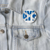 Scottish Aye Ronde Button 5,7 Cm (In situ)