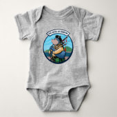 Scottish Bagpipe-spelmole of Kintyre Pipe Band Romper (Voorkant)