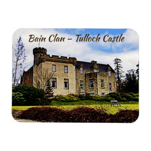 Scottish Bain Clan's Tulloch Castle Magneet