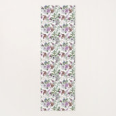 Scottish Bird Flowers en Thistle Yogamat (Achterkant)