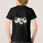 Scottish Black Faced Sheep Tshirt (Verso)
