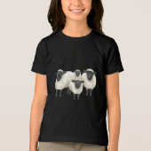 Scottish Black Faced Sheep Tshirt (Recto)