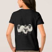 Scottish Black Faced Sheep Tshirt (Verso)
