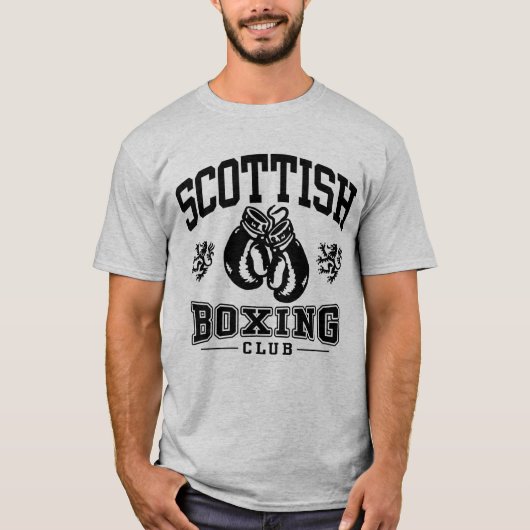 Scottish Boxing T-shirt (Voorkant)