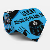 Scottish Burns Night Super Stropdas (Opgerold)