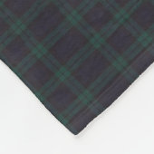 Scottish Campbell Crest Badge & Tartan Fleece Deken (Hoek)
