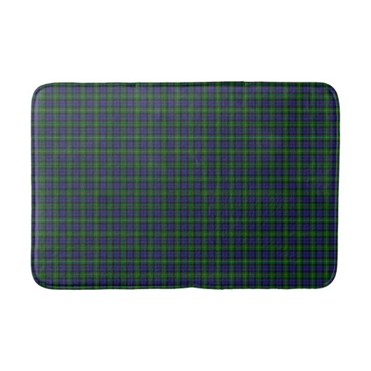 Scottish Campbell Family Tartan Pattern Badmat (Voorkant)