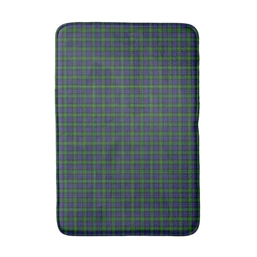 Scottish Campbell Family Tartan Pattern Badmat (Voorkant Verticaal)