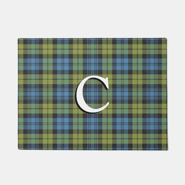 Scottish Campbell Tartan Pset Deurmat (Voorkant)